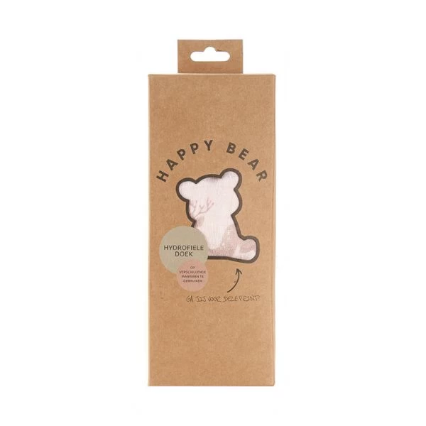 HappyBear Oh Deer Hydrofiel Luier 120 X 120 Cm