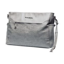 Babyparadijs -Babyparadijs little company copenhagen croco luiertas grijs 1 ba69